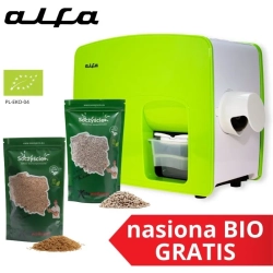 Prasa do tłoczenia oleju Alfa VII generacji nr patentu 004462000-0002 - zielona